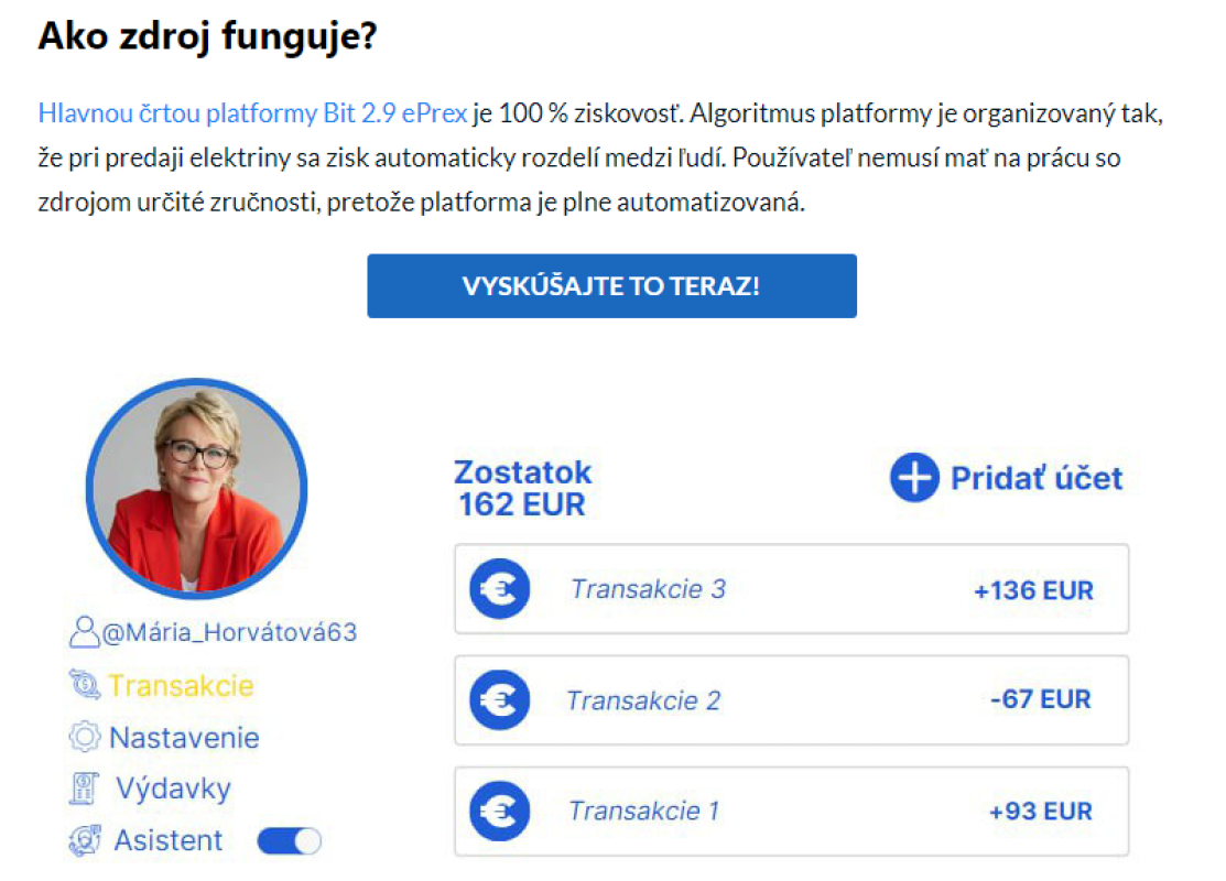 Kto by to nechcel?