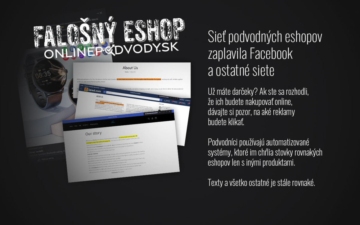 E-shop MOR SWIFT, alebo ako sa nechať chytiť pri podvode