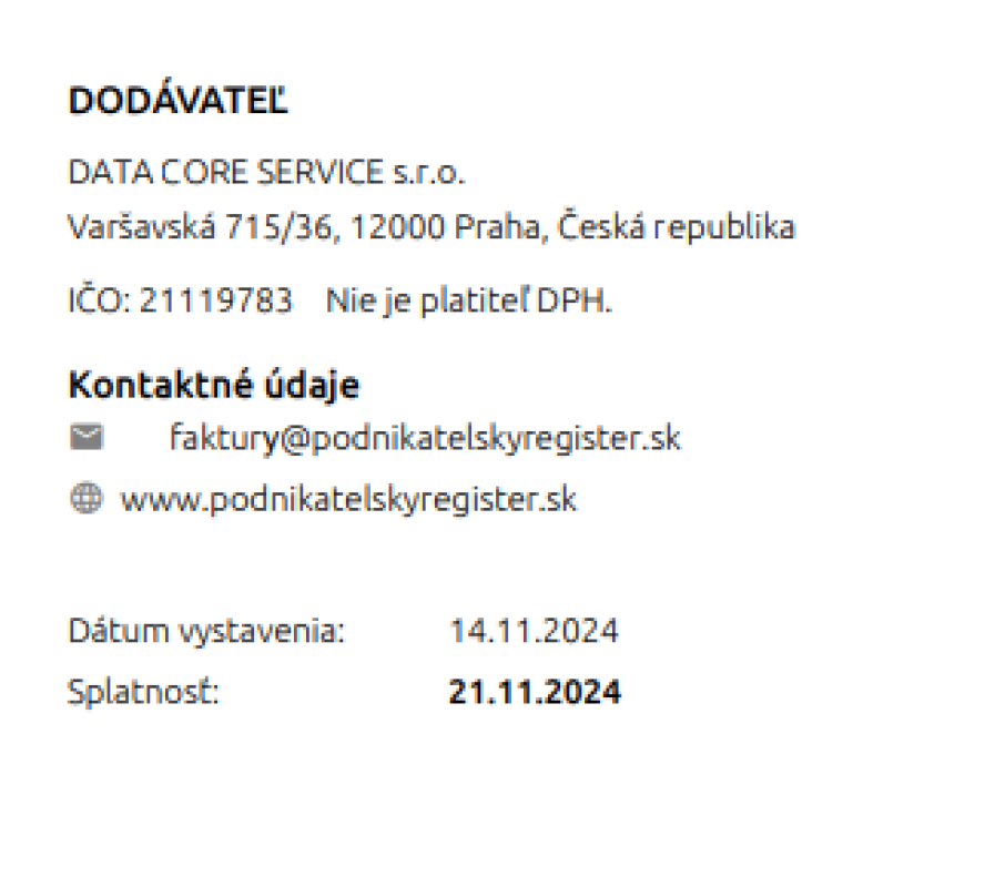 Dodávateľ