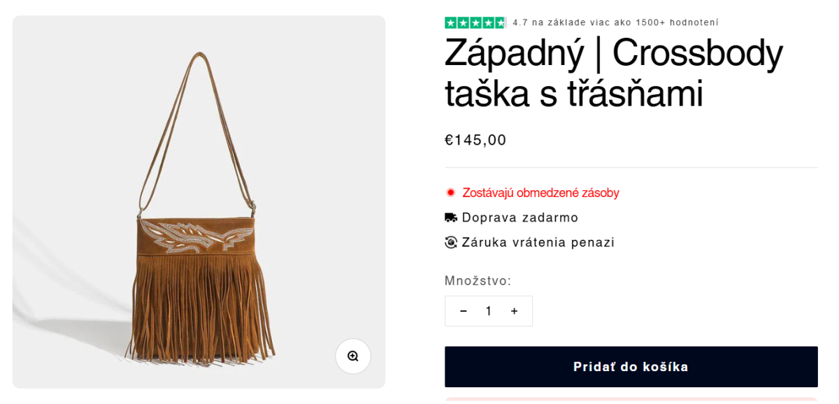 Krásna taška LEN za 145 eur