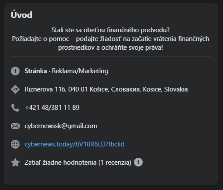 Tu niečo nesedí...