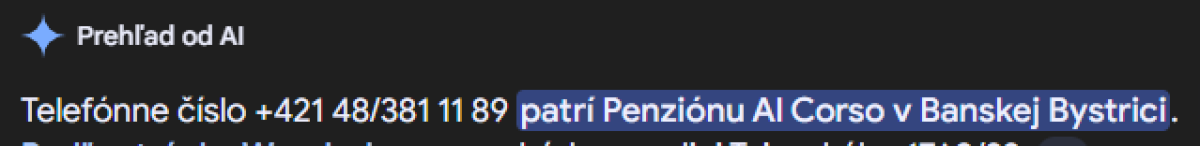Zneužité číslo