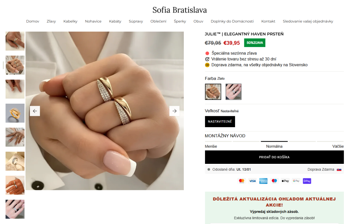 Sofia-bratislava.com: Nedajte sa oklamať známou značkou!